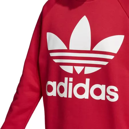 Adidas Originals Trefoil Oversized Crew Women´s (Real Red)