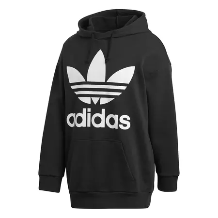 Adidas Originals Trefoil Oversized Hoodie (Black)