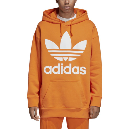 Adidas Originals Trefoil Oversized Hoodie Orange