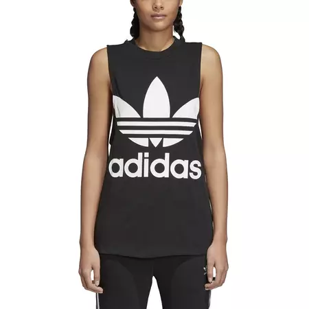 Adidas Originals Trefoil Tank (Black)