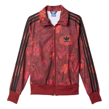 Adidas Originals W Firebird TT "Floral Print" (rust red/black)