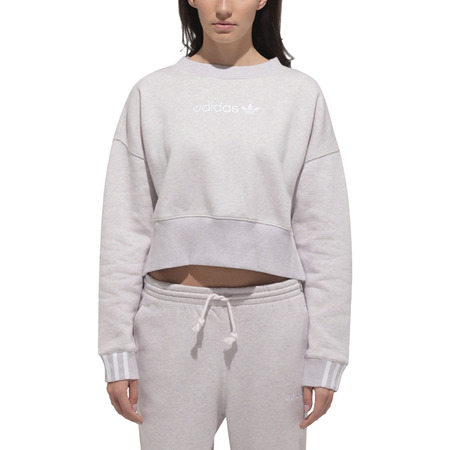 Adidas Originals Women Coeeze Cropped Sweatshirt (orchid tint mel)