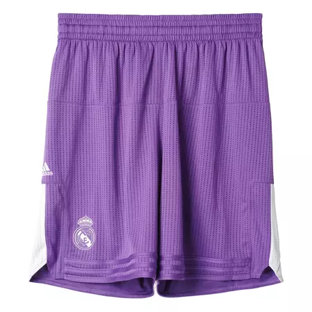 Adidas Short Basket 2º Equipament Real Madrid 2016/17 (vioray)
