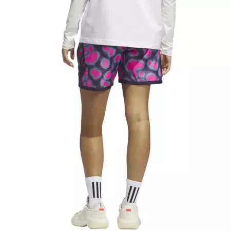 Adidas Short Basket Crazylite Geode Camo AOP "Shock Pink/Silver Violet"
