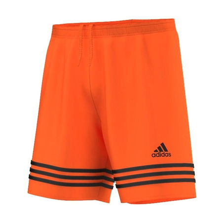 Adidas Short Entrada 12 Sho  (naranja fluor/negro)