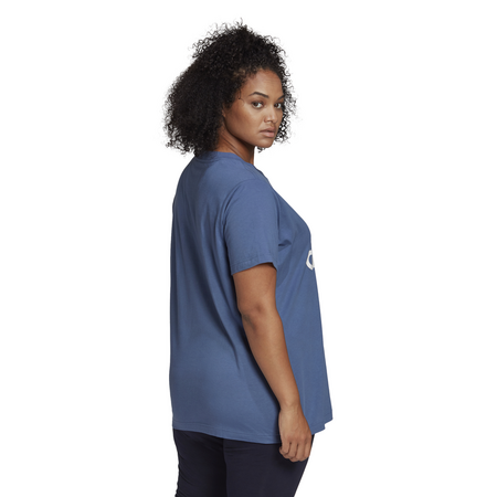 Adidas Sportswear Must Haves Badge of Sport Tee Plus Size "Crew Blue"
