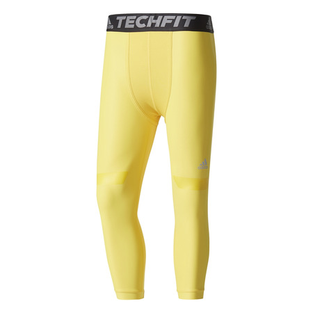Adidas Techfit Chill 3/4 Tights (Yellow)