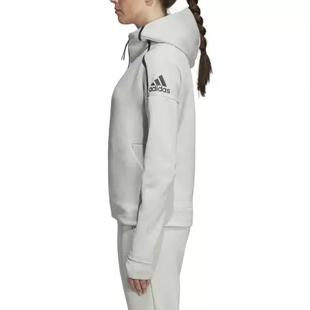 Adidas W Z.N.E. Fast Release FZ Hoodie (ZNE HTR/ASH SILVER)