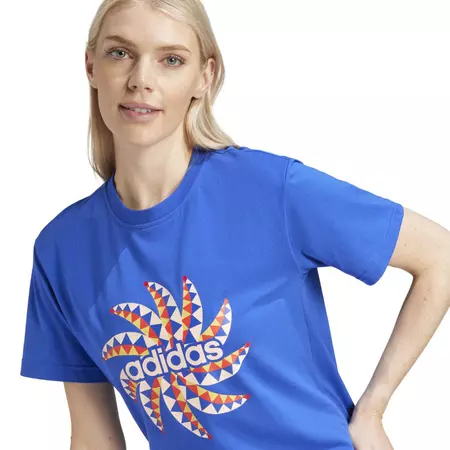 Adidas x FARM Rio Graphic T-Shirt "Bold Blue"