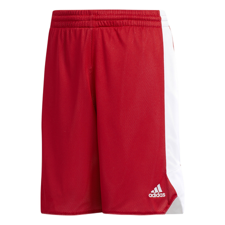 Adidas Youth Crazy Explosive Reversible Short (POWER RED/WHITE)