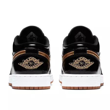 Air Jordan 1 Low (GS) "Shiny Gold"