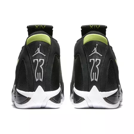 Air Jordan 14 Retro "Indiglo" (005/black/white/vivid green)