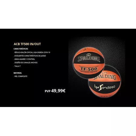 Spalding Liga Endesa TF 500 SZ.7 Ball