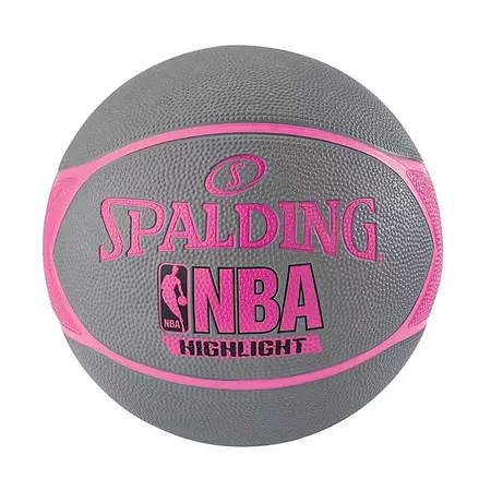 Balón Spalding NBA Highlight 4Her Out Pink (Talla 6)