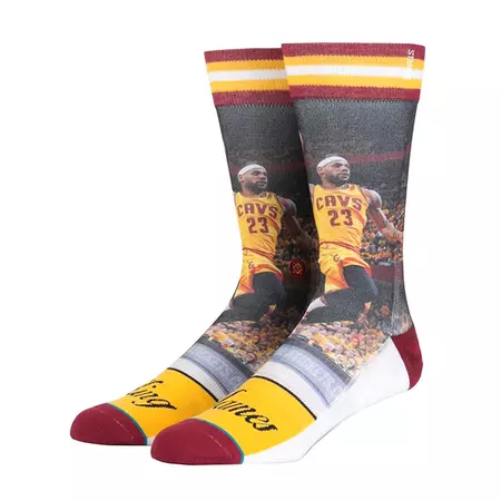 Stance King James Cleveland Cavaliers