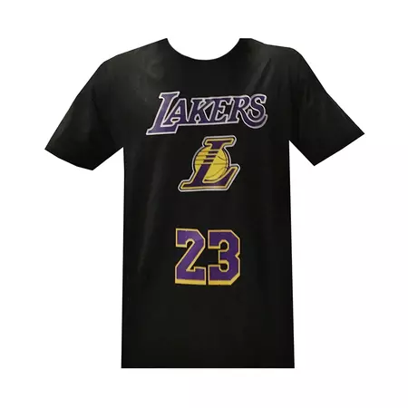 Camiseta New Era NBA  Los Angeles Lakers Tee # 23 James #