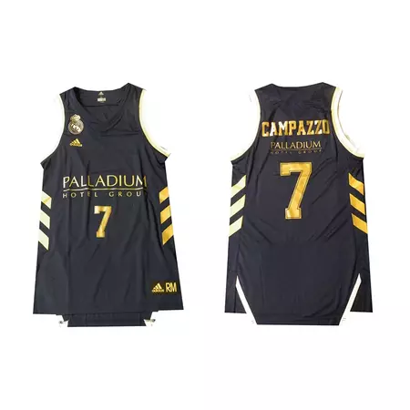 Camiseta Réplica Adulto CAMPAZZO #7# Real Madrid Basket