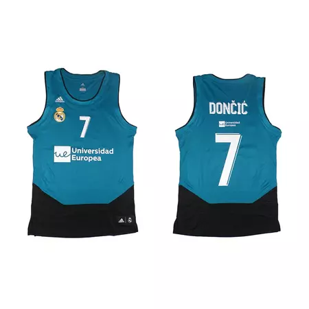 Camiseta Réplica Luka Doncic #7# R. Madrid 2017/18 (2ª Equipación)