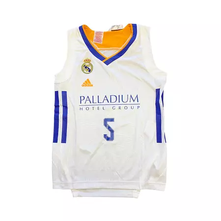 Camiseta Réplica Menino/Menina Real Madrid Basket # 5 RUDY#