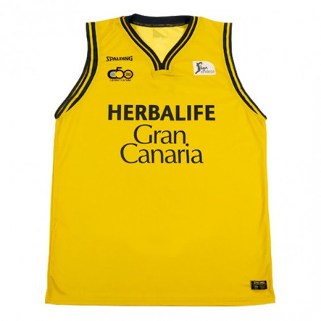 Spalding 1ª Camiseta ACB Replica Gran Canaria 13/14