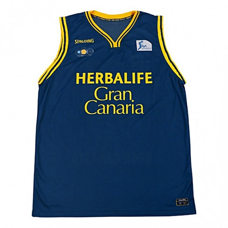 Spalding 2ª Camiseta ACB Replica Gran Canaria 13/14