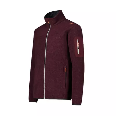 Campagnolo Men's Jacquard Knit-Tech Fleece "Burgundy"
