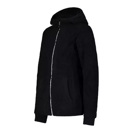 Campagnolo Women's HighLoft Hooded Fleece (Black)