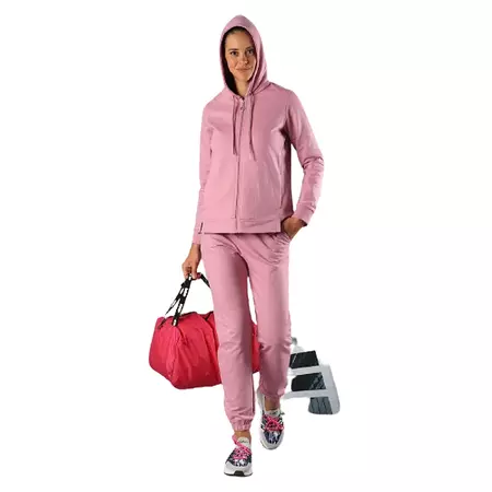 Campagnolo Women's Organic Cotton Hoodie "Pink"