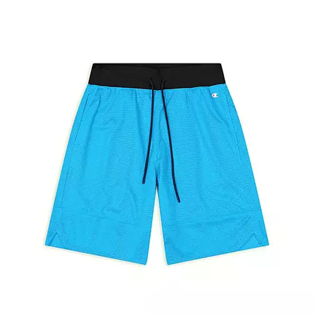 Champion Basketball Legacy Spray Neon Mesh Short "Blue Cyan Flour"