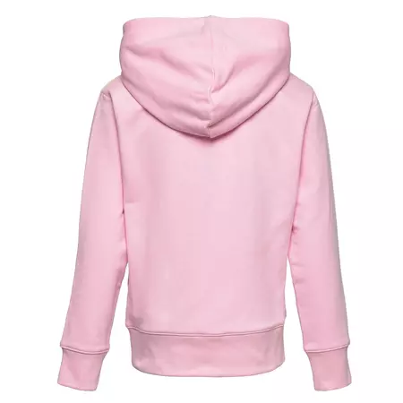 Champion Legacy Girls Script Logo Front Hoodie "Pink"