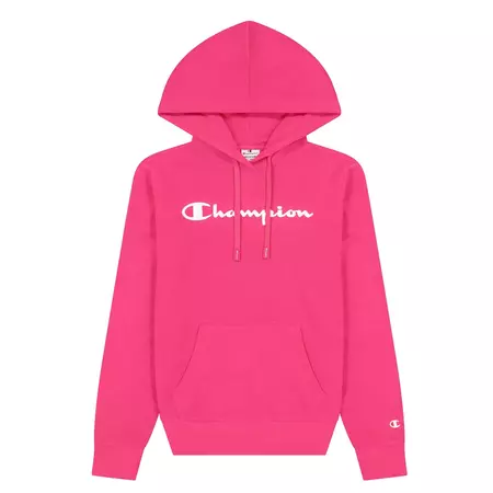 Champion Legacy Wm´s Front Script Logo Hoodie "Pink Fuschia"