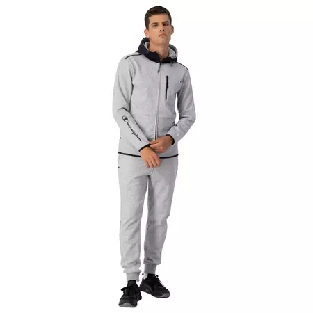 Champion Legacy X Pro Contrast Details Hoodie "Light Grey"