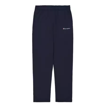 Champion Logo Straight Leg Fleece Joggers "Dark Blue"
