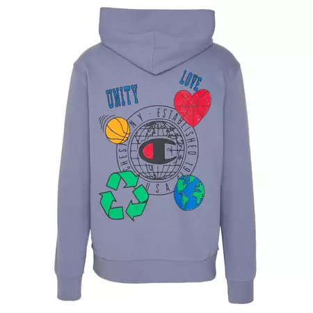 Champion Rochester Future Care Hooded Sweatshirt  "Blue Steel"