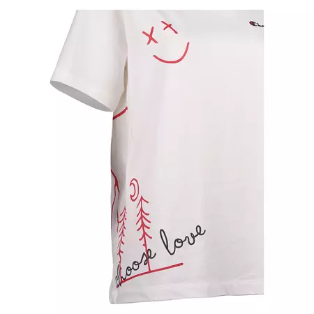 Champion Rochester Wmns Made of Love Tee "White"