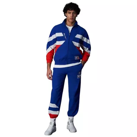 Champion Sport Lifestyle Basketball Full Zip Top Jacket "Blue"