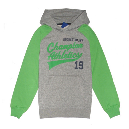Champion Athletic Rochester NY 1919 Hoodie Kids (oxford Grey/Green/Navy)