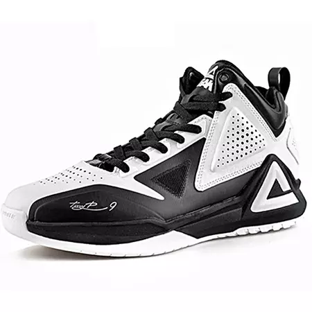 Tênis de basquetebol Peak Tony Parker I "TP9 Home" (blanco/negro)