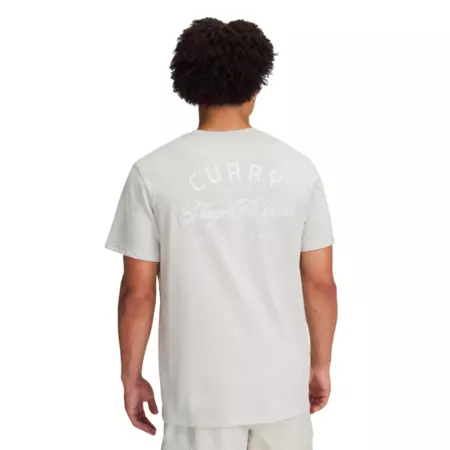 Curry Men's Heavyweight Verbiage T-Shirt "Summit White"