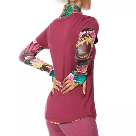 Desigual Essentials Maroon Tank CO T-Shirt