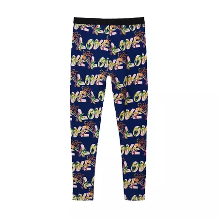 Desigual Girls Love Flower Leggings