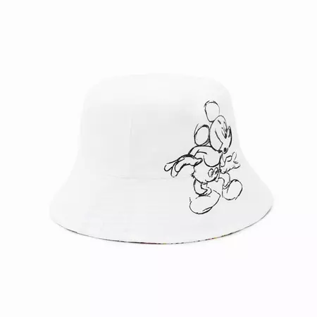 Desigual Mickey Mouse Reversible Bucket Hat