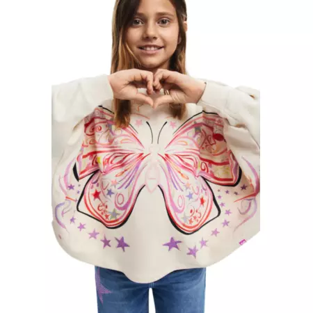 Desigual SWEAT BUTTERFLY "Grey"