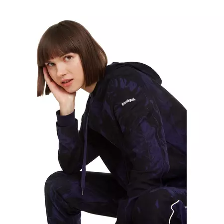 Desigual Sweat Hoodie Bio Patching