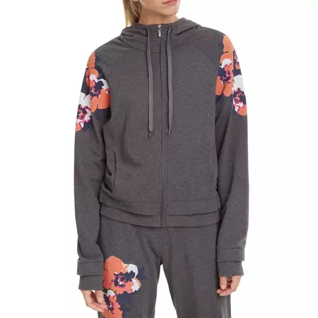 Desigual Sweat Hoodie Camo Flower