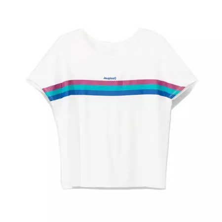 Desigual Tee Back Pleats Studio