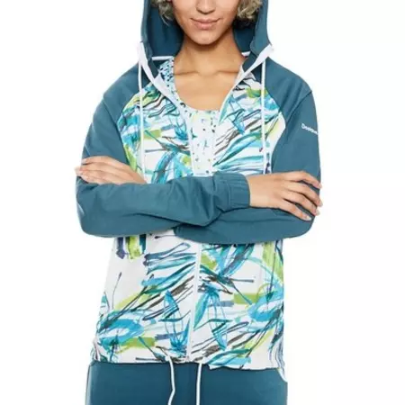 Desigual Territorio Luminiscent Hoodie