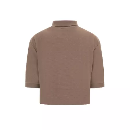 Guess Briana Crop Active Polo "Light Brown"