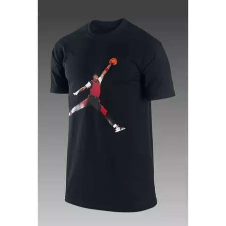Camiseta Young Michael Jordan Icon (010/negro)