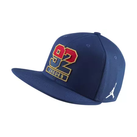 Jordan 7 '92 Hat (455/deep royal blue/fire red/white)